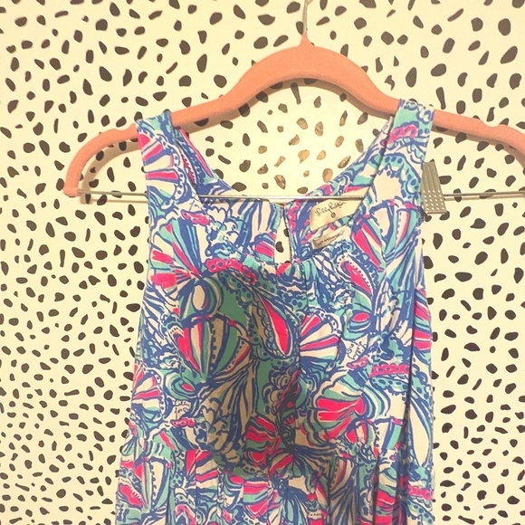 Lilly Pulitzer for Target Maxi Dress-Blue - Girls- Size Large - Picture 2 of 4